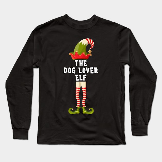 The dog lover Elf matching family Christmas gifts Long Sleeve T-Shirt by madani04